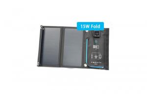 15w fabric folded solar panel easy carry for outside activity
