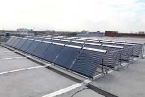 Solar Water Heating Project for staff dormitory in Jiaxing Merica Food Co., Ltd.