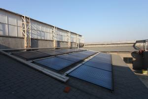 Solar Water Heating Project for staff dormitory in  SIDITE